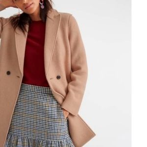 Jcrew Daphne Topcoat in Tan